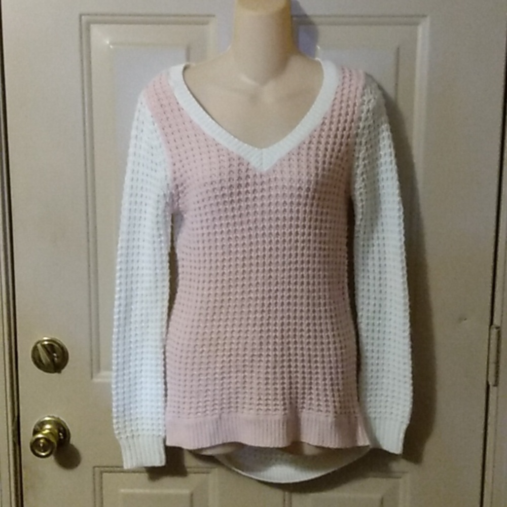 Waffle knit vtg y2k sweater